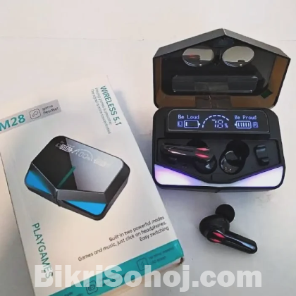 M28 TWS Wireless Gaming Earbuds